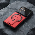 Multifunctional Magnetic Case for Samsung S Series – Invisible Stand & Camera Cover