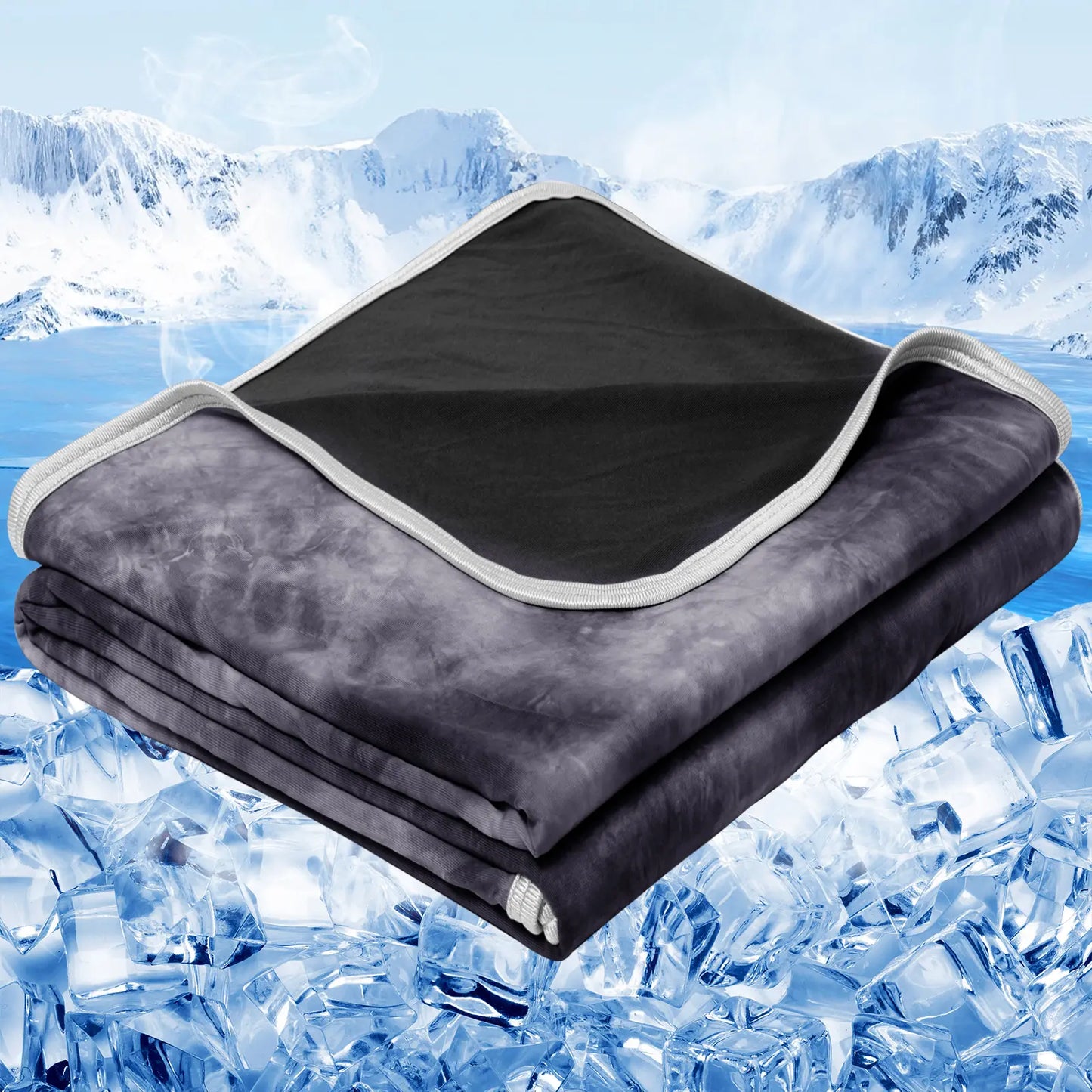 Summervibes Cooling Blanket Queen Size: Lightweight & Breathable for Hot Sleepers