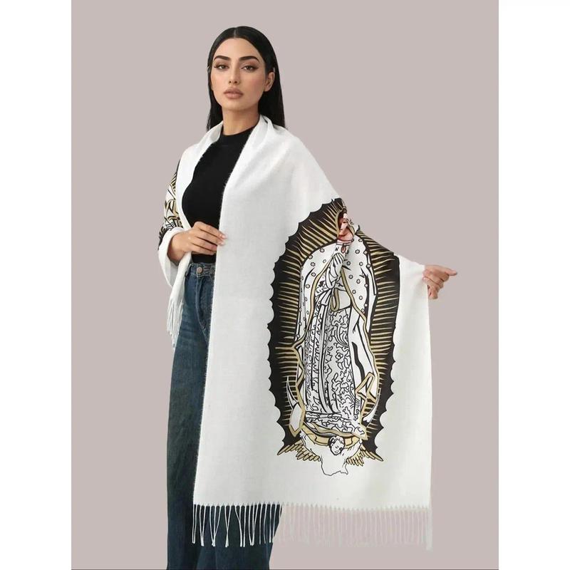 Sports & Outdoor Breathable Floral Print Hijab Scarf – Sweat-Wicking All-Season Head Wrap