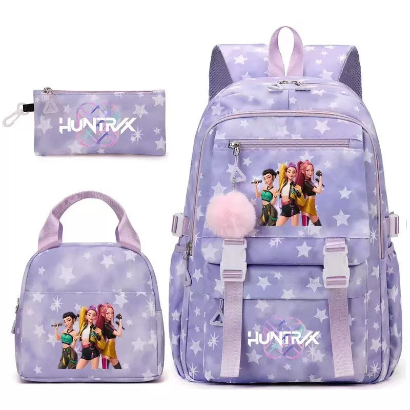 Sac à dos scolaire mignon multifonction pour filles – Sac de protection pour ordinateur portable et tablette, sac à dos de voyage pour appareils électroniques