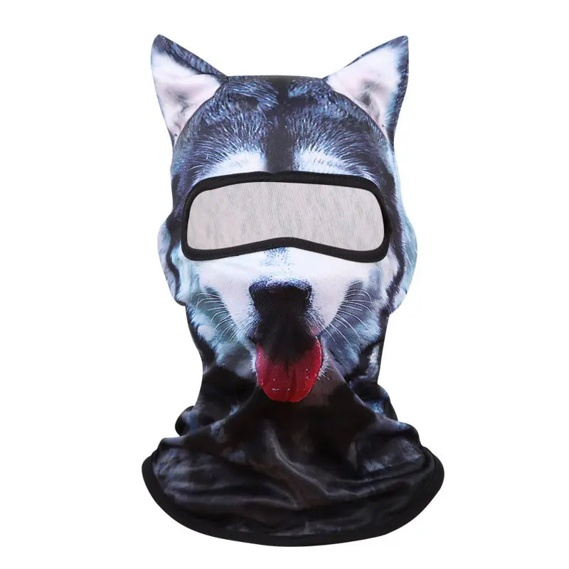 3D Cat Ear Balaclava, Breathable Polyester Shiesty Ski Mask for Men & Women, Whimsical Party Accessory for Festivals, Raves & Halloween, Cool Mask, Ski Masks