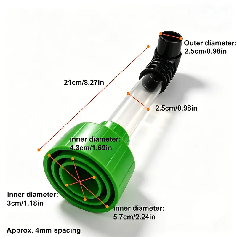 Universal AC Drain Line Cleaner Tool Adapter – Clear HVAC Unclogger