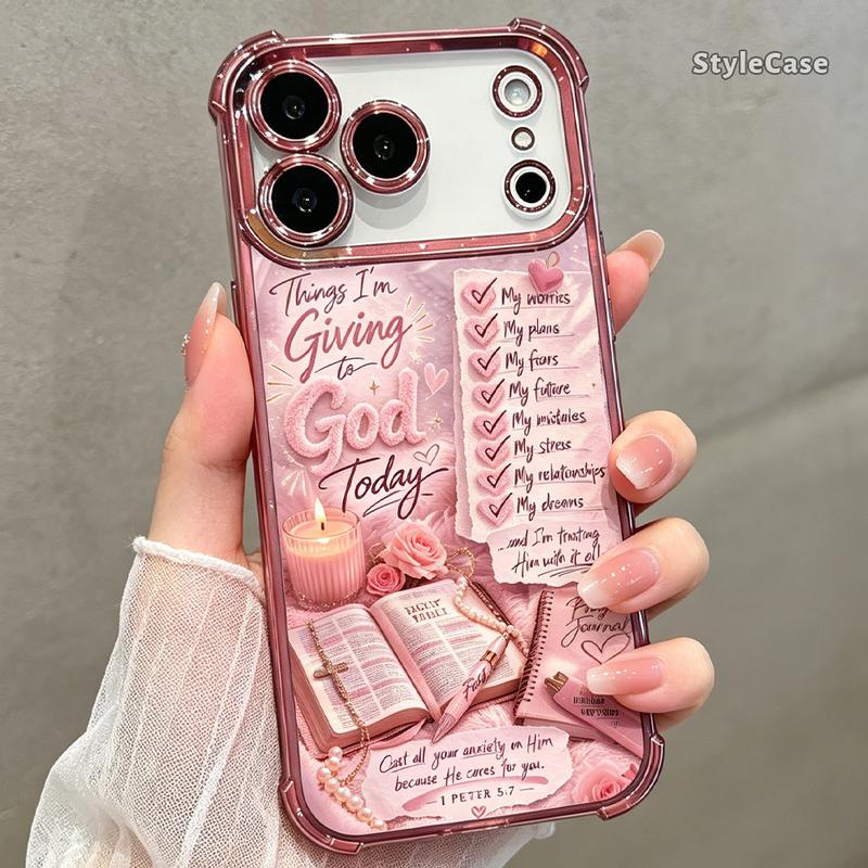 Christian Faith Bible Verse Soft TPU Shockproof Case for iPhone 18 Pro Max