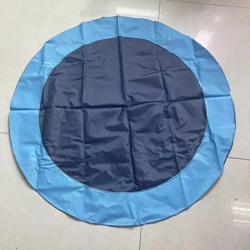 Outdoor Non-Slip Dog Water Sprinkler Pad – Portable Pet Splash Mat for Bathing & Play