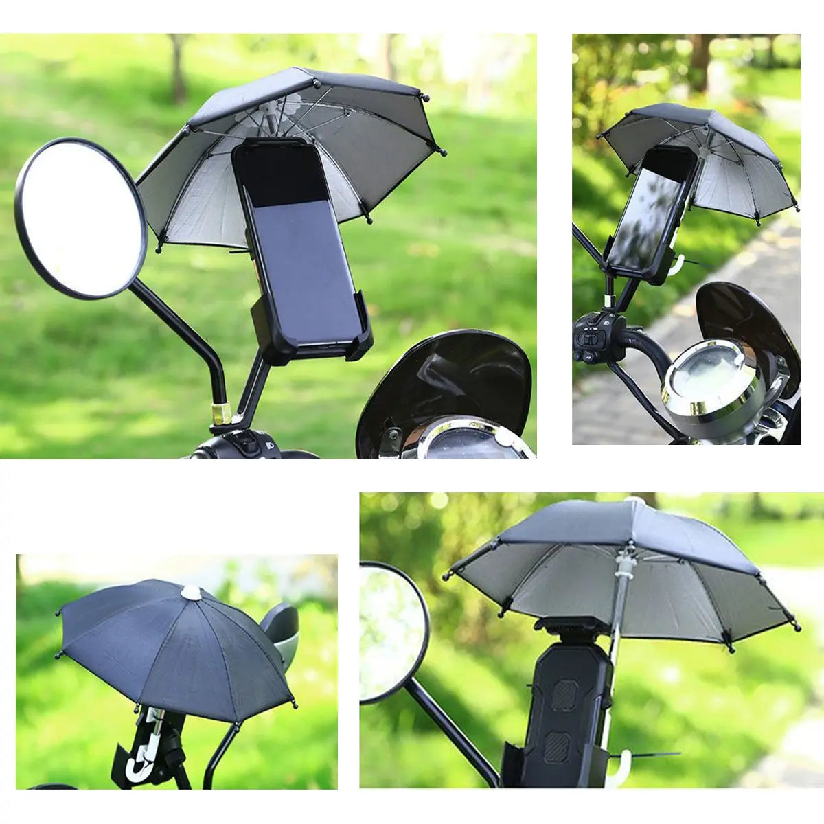 Universal Adjustable Phone Umbrella & Suction Cup Stand