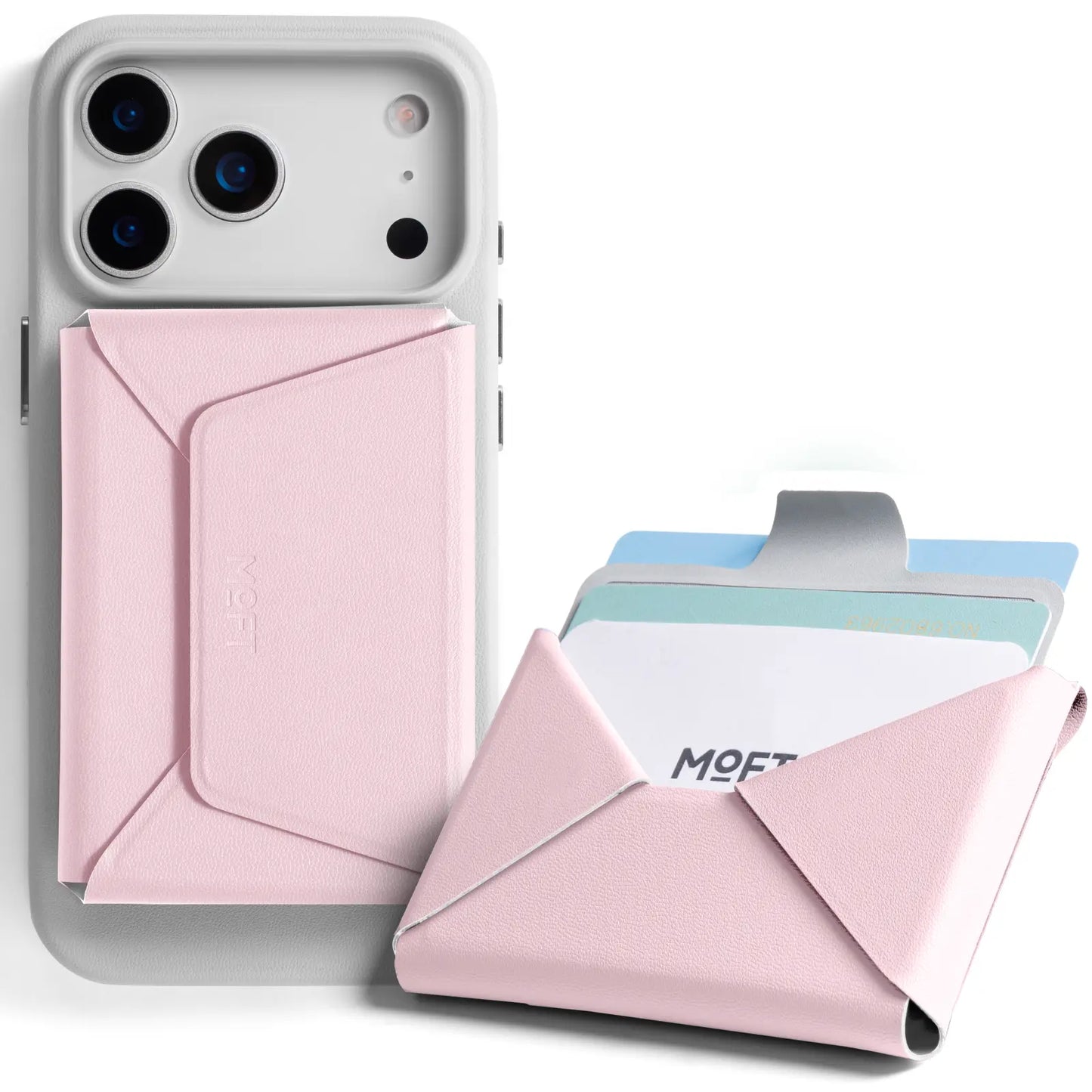 MagSafe Wallet Stand – Slim Magnetic Card Holder with Kickstand, RFID Blocking Wallet for iPhone & Android