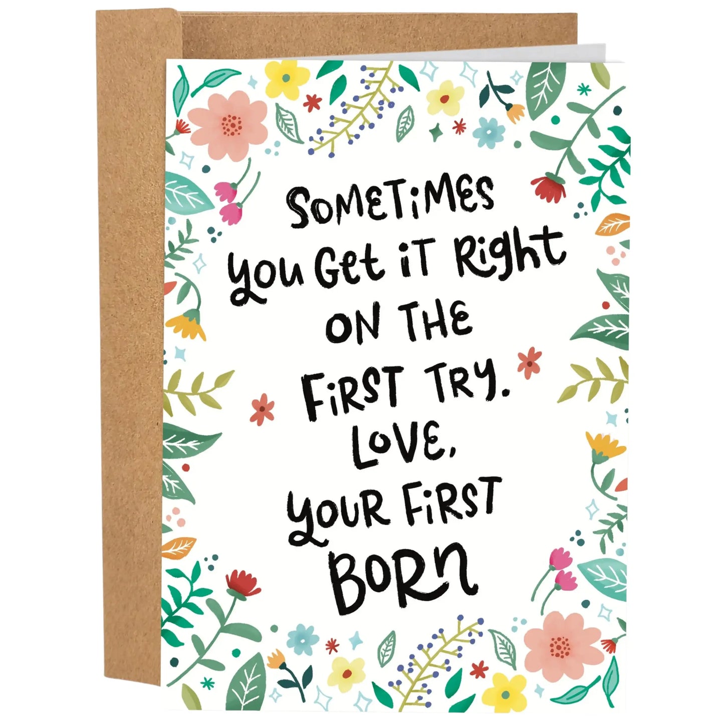 Funny Mother’s Day Greeting Card (5x7") - Includes Kraft Envelope