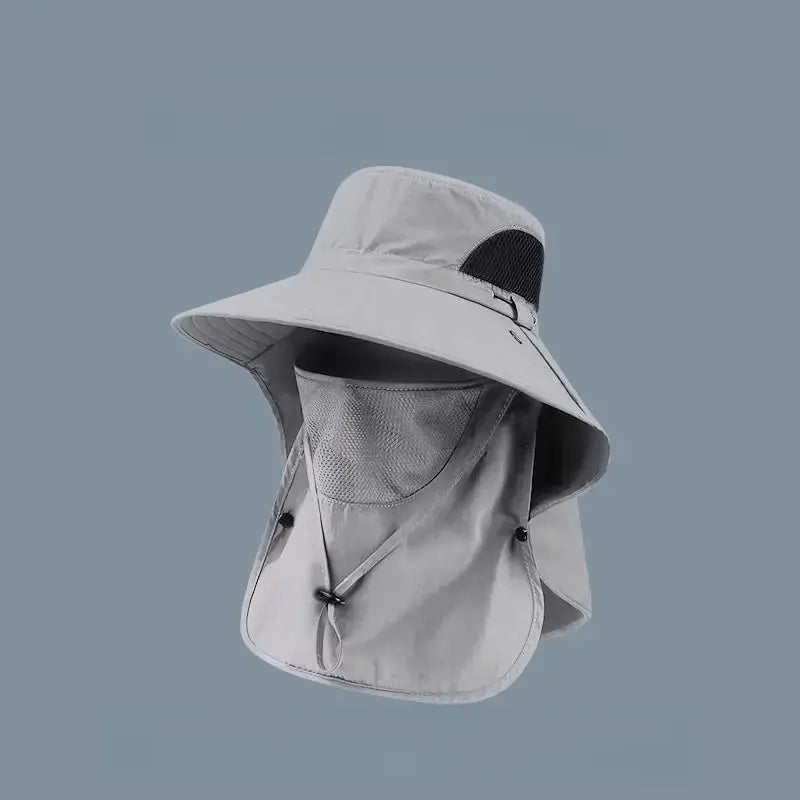 Detachable Sun Hat with Face & Neck Protection