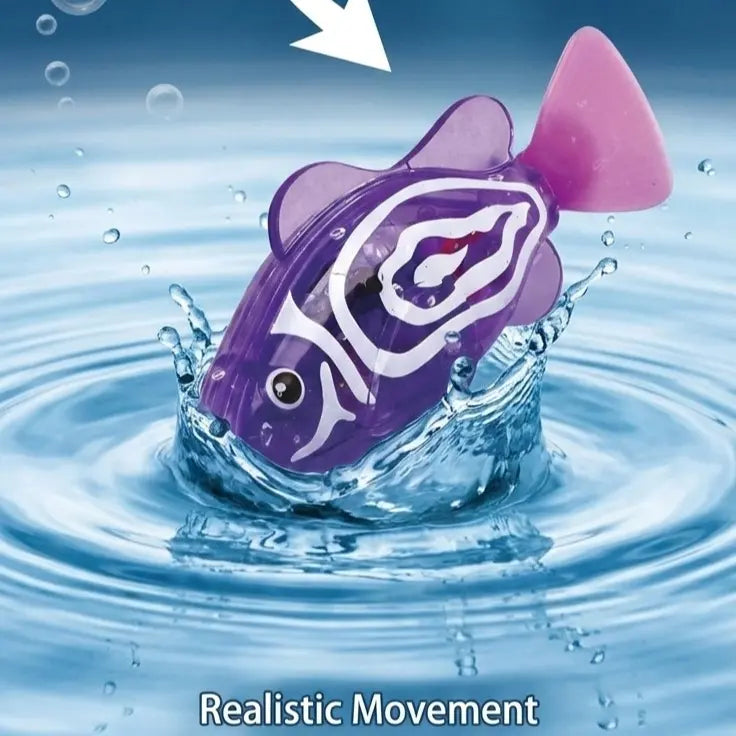 Neon Deep-Sea Disco: Magic Water-Activated Glowing Swimming Fish