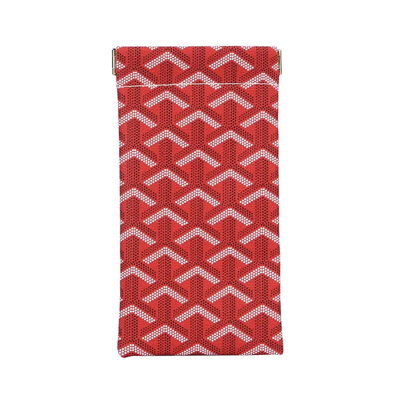 Mini Eyeglass Pouch – Soft Protective Glasses Case with Auto Closure for Travel & Daily Storage