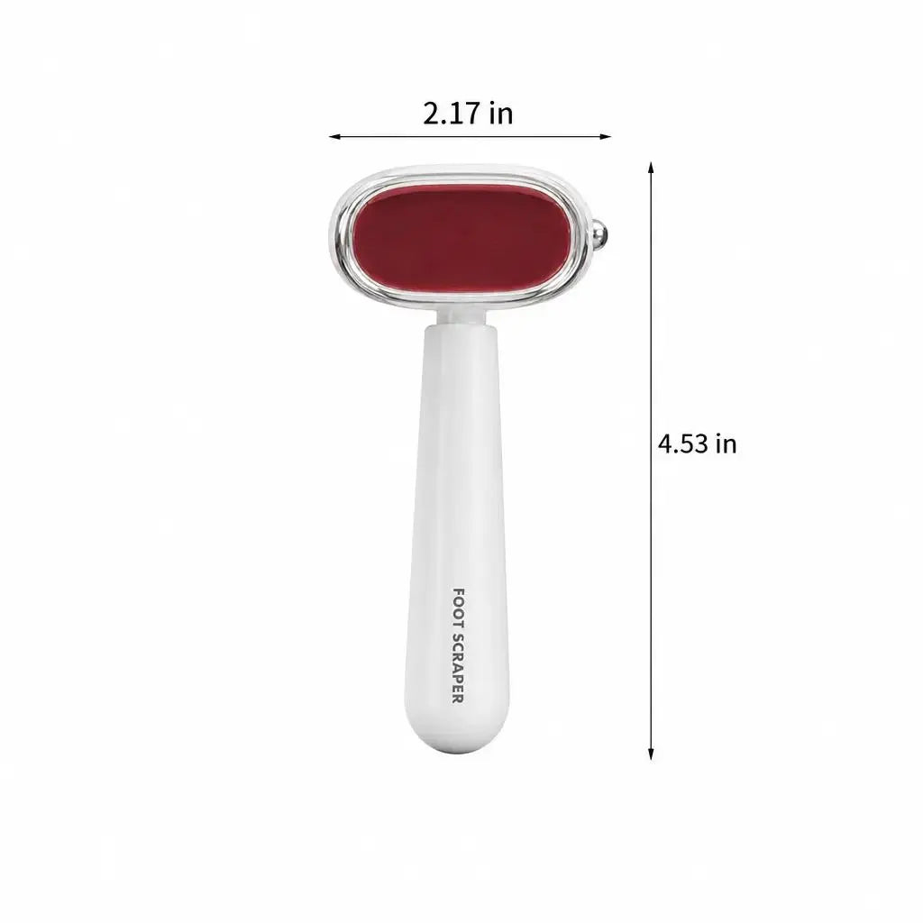 Dual-Sided Stainless Steel Foot Callus Remover – Safe Manual Exfoliator Pedicure Tool