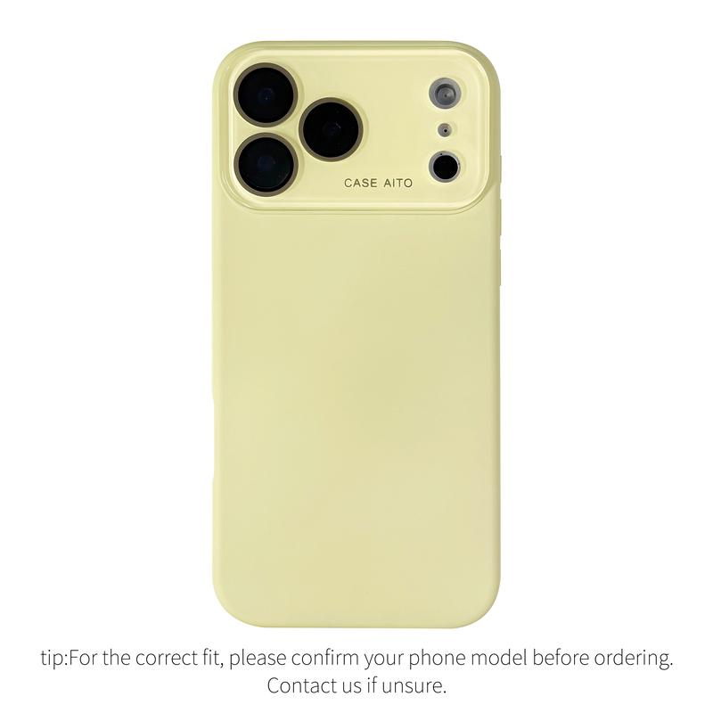 Burgundy Luxury Skin Feel Glass Lens Shockproof Case for iPhone 18 Pro Max