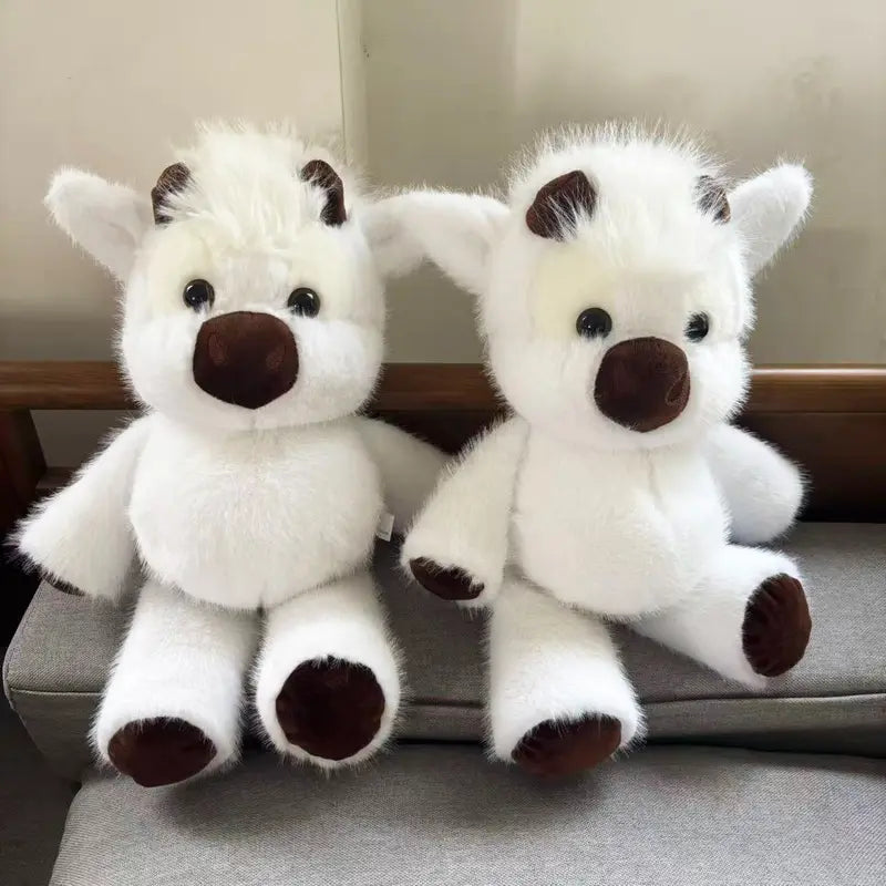 Soft Highland Cow Plush Toy for Kids Gifts and Cozy Room Decor