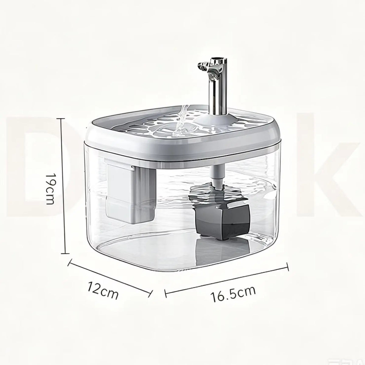 1.5L Automatic Cat Water Fountain – USB Filtered Fresh Water Dispenser for Pets