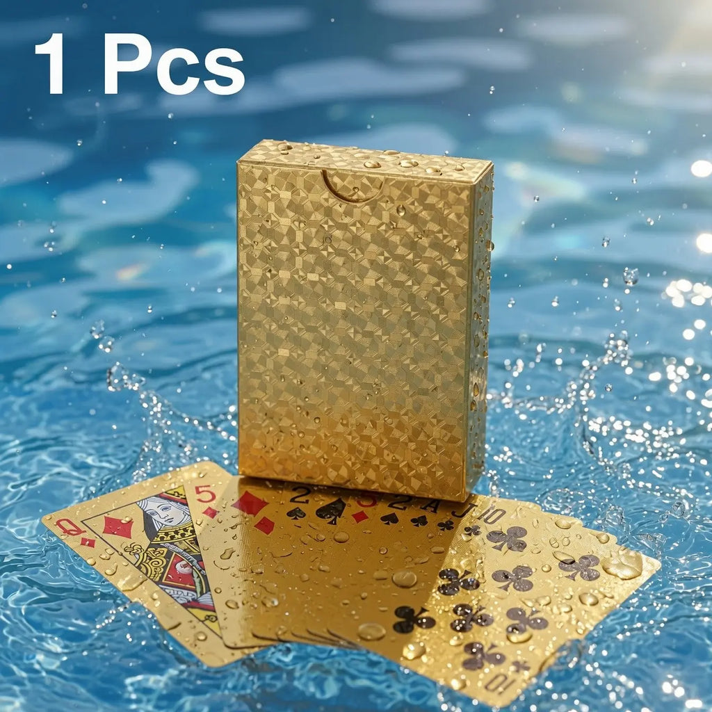 Naipes impermeables estilo UNO para divertirse en la piscina, la playa o de viaje
