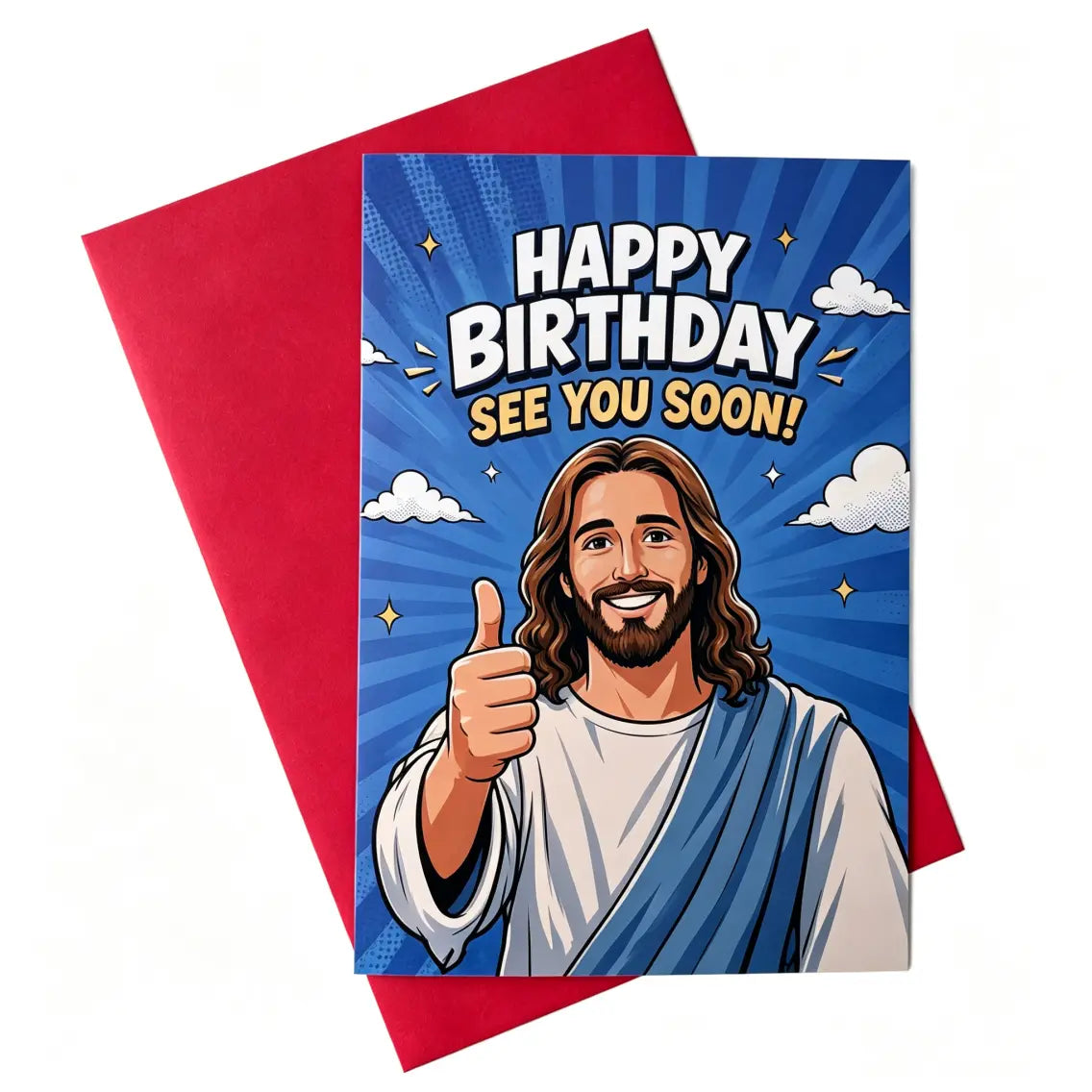Rude Gag Birthday Card – "See You Soon" Dark Humor Greeting for Friends, Spouses & Coworkers – Hilarious & Edgy