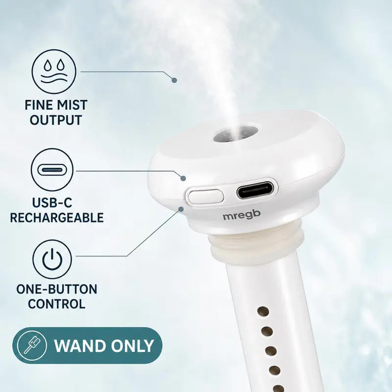 Mini USB Donut Cool Mist Portable Humidifier – Silent Operation & Auto Shut-Off