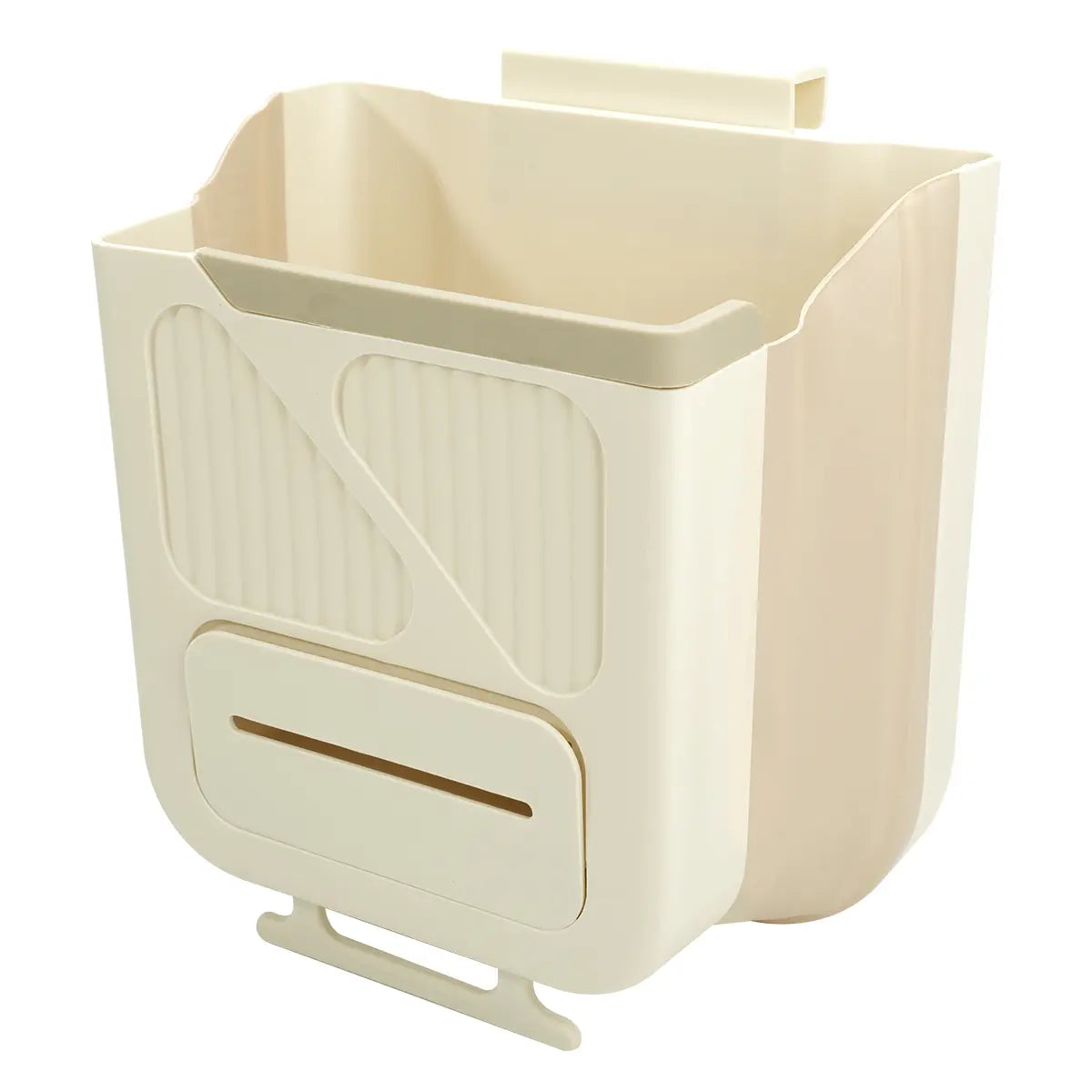 Foldable Hanging Trash Can – Space-Saving Kitchen Cabinet Garbage Bin