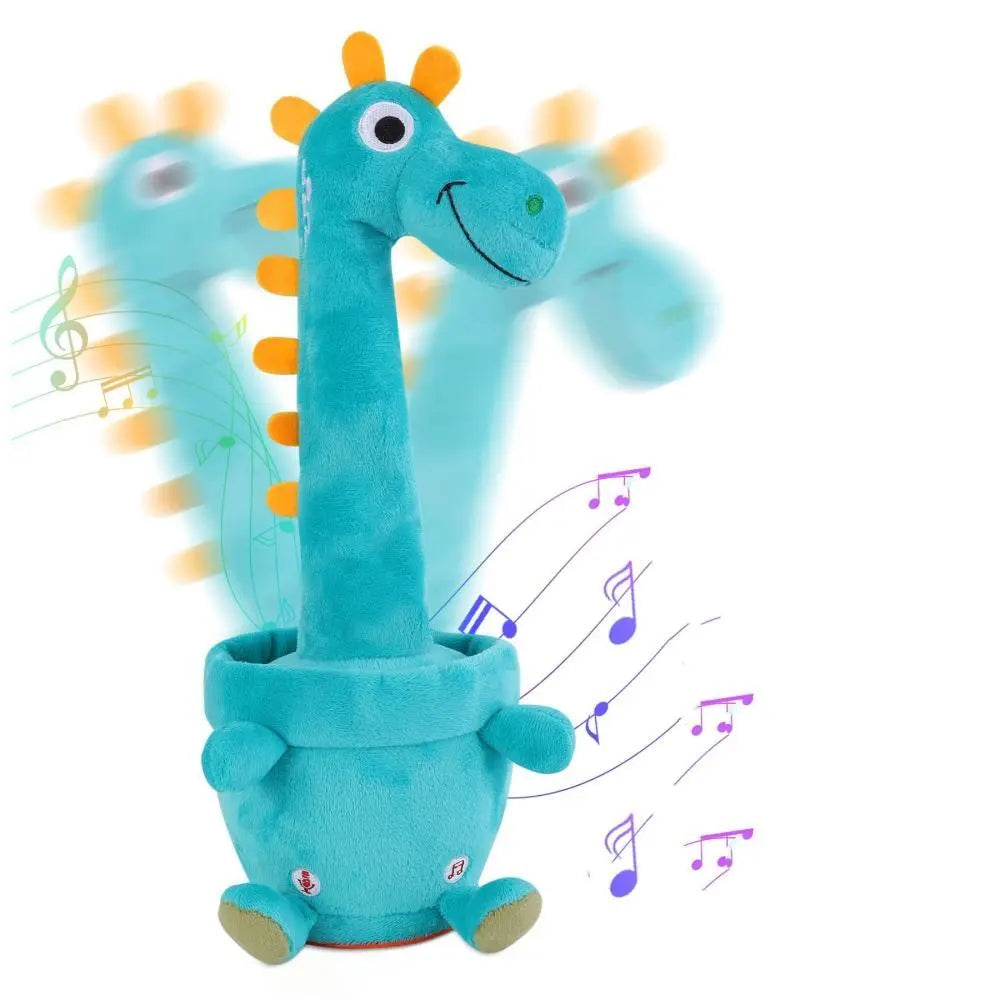 EMOIN Talking Cactus Toy, Interactive Toys Dancing Cactus Toy Mimicking Repeating What You Say, Toddler Infant Baby Toys Gifts for 6 7 8 9 10 Month Old Baby LED Musical Toy