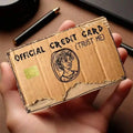 Official Credit Card Trust Me Vintage Coin Debit Card Sticker – Funny Brown Credit Card Skin