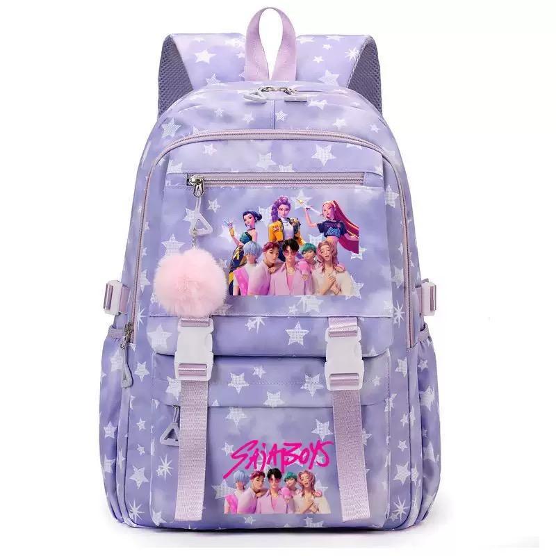 Sac à dos scolaire mignon multifonction pour filles – Sac de protection pour ordinateur portable et tablette, sac à dos de voyage pour appareils électroniques
