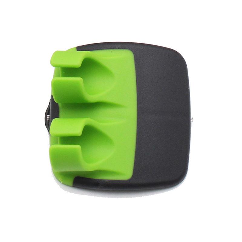 2 Pcs Ergonomic Rubber Palm Vegetable Peeler Set for Potato & Carrot