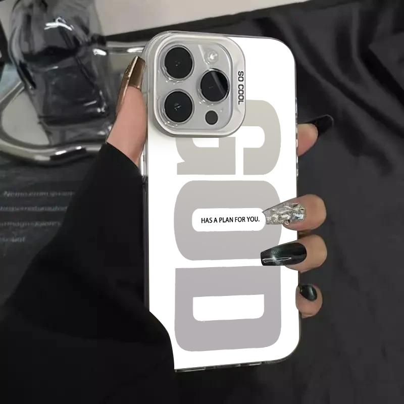 God's Light IMD Laser Shockproof Case for iPhone 18 Pro Max & Samsung Galaxy S26 Ultra