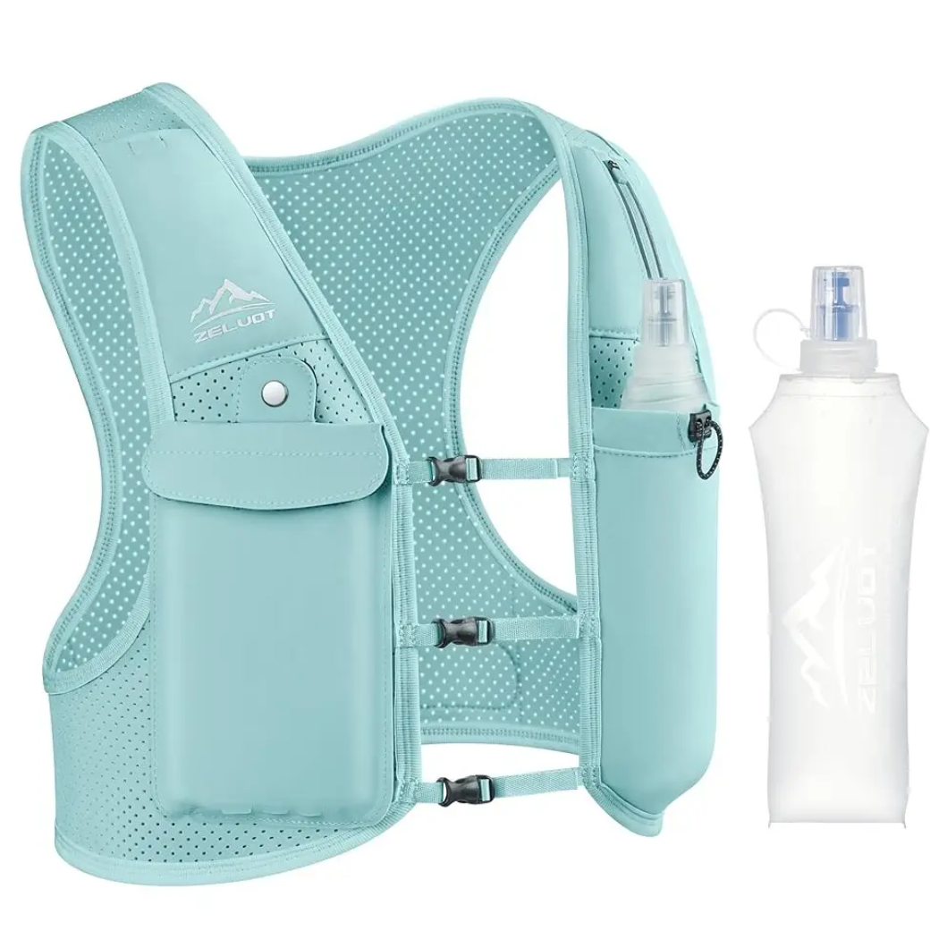 Running Hydration Vest with 500ml Soft Flask – Lightweight Trail Running Backpack