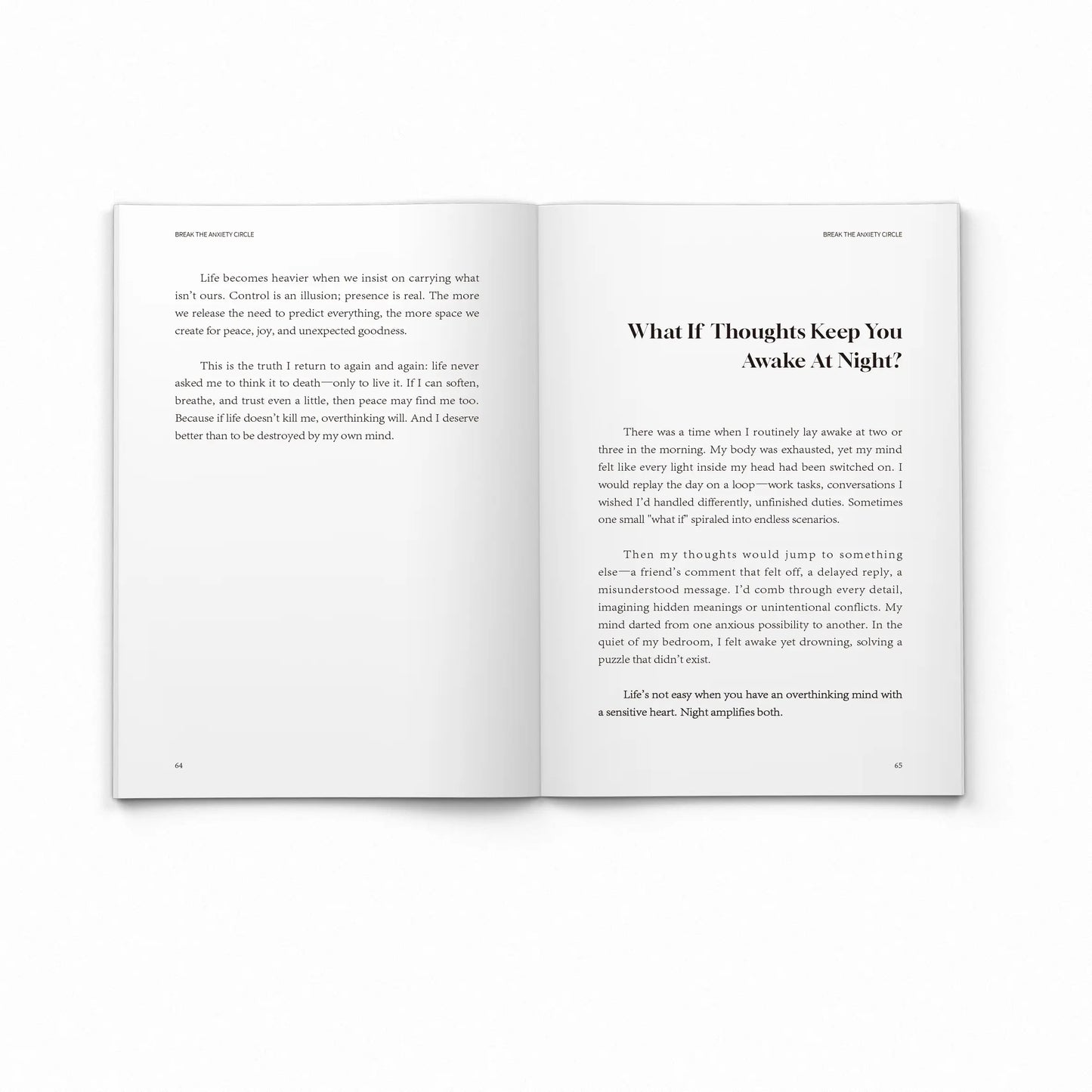 Mental Health Psychology Book: Break the Anxiety Circle, Learn Self-Love, Let Go of Past Regrets, Set Personal Boundaries, Achieve Emotional Balance, Overcome Overthinking, Cultivate Calm & Reclaim Inner Peace