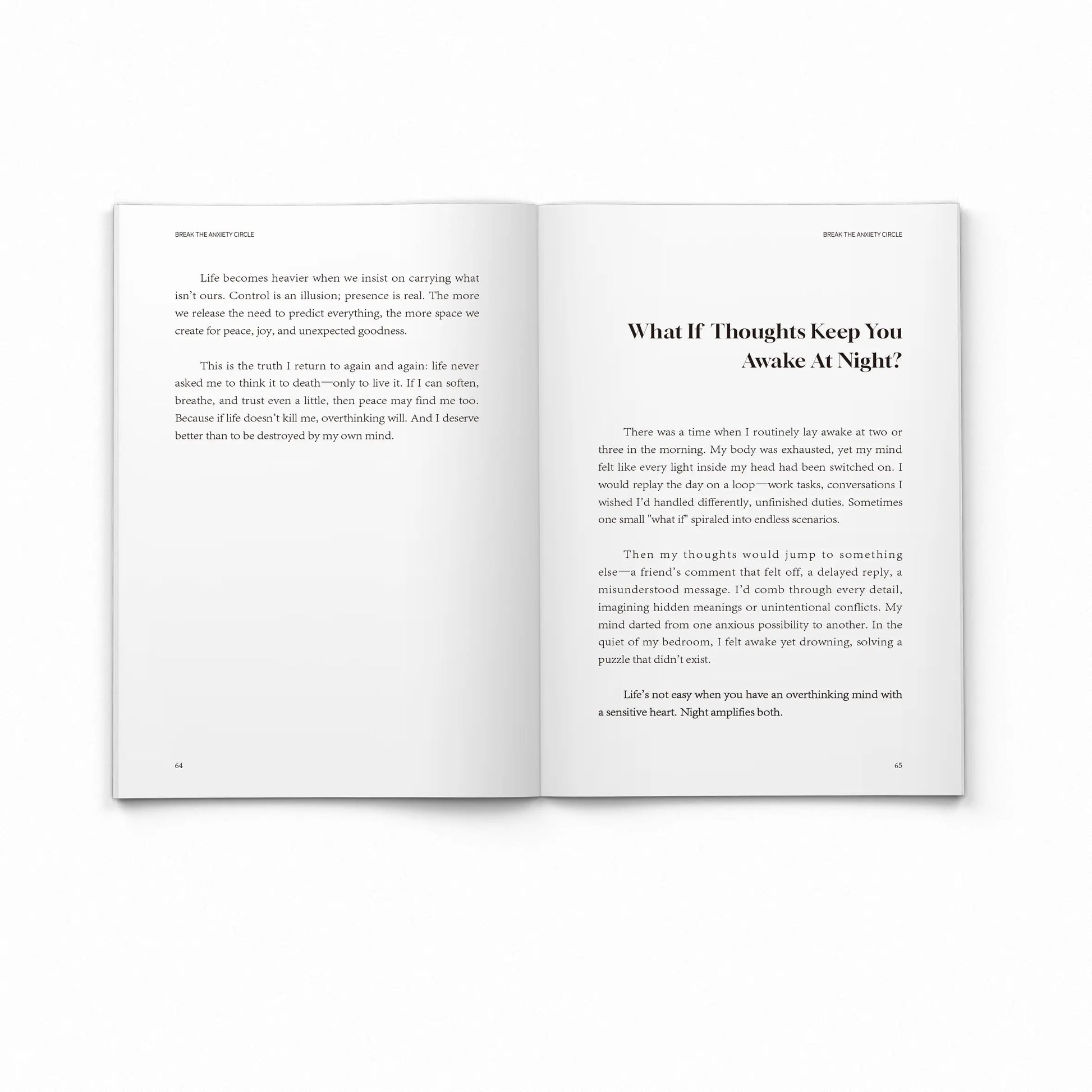 Mental Health Psychology Book: Break the Anxiety Circle, Learn Self-Love, Let Go of Past Regrets, Set Personal Boundaries, Achieve Emotional Balance, Overcome Overthinking, Cultivate Calm & Reclaim Inner Peace