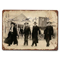 Arte de Pared de Película del Oeste de Doc Holliday y Wyatt Earp