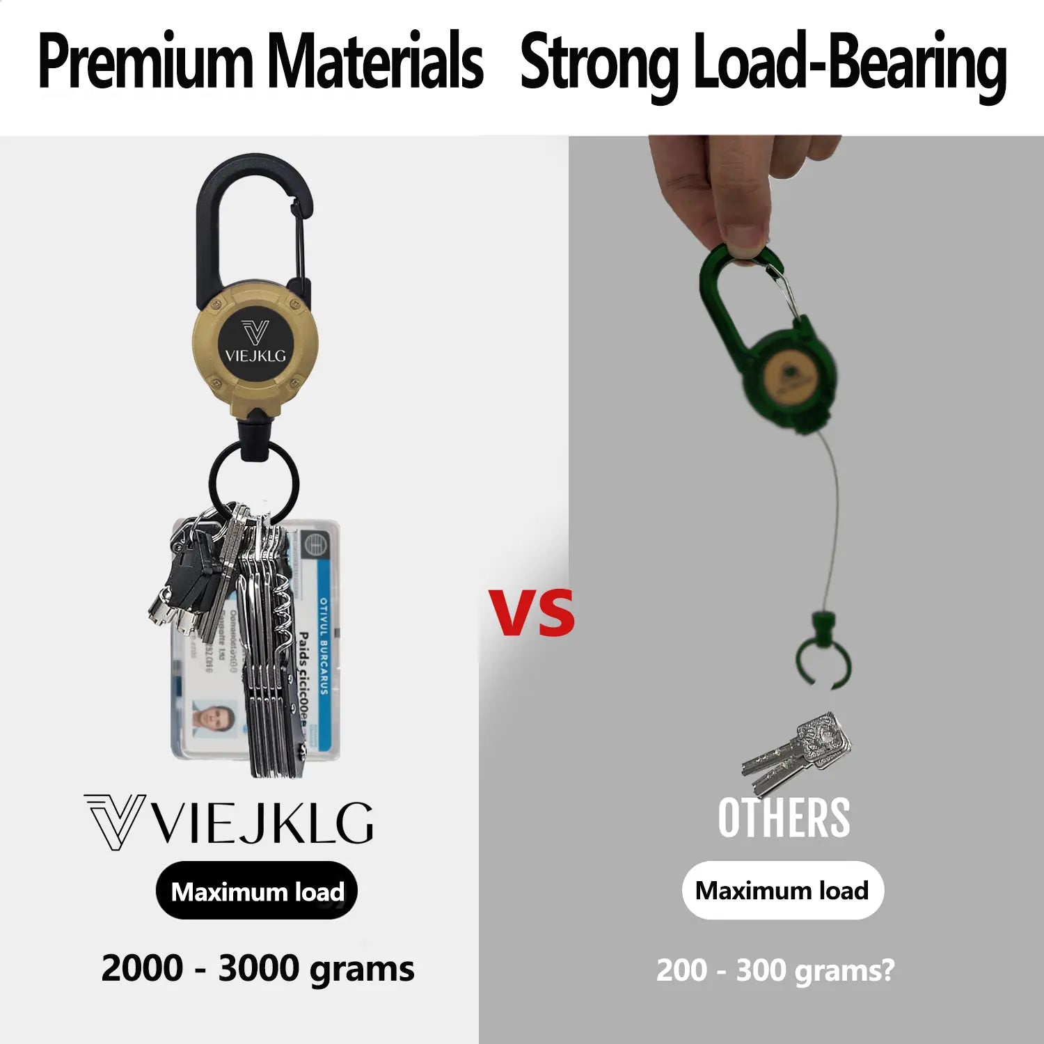 3 In 1 new multifunctional Retractable Pull Reel Carabiner Keychain, Strong Steel Wire Rope Buckle,Outdoor Sport Keychain Tool keychain  accessories