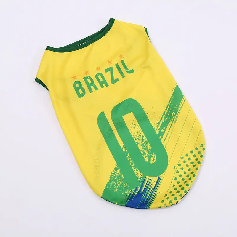 World Cup 2026 Patriotic Soccer Fan Pet Shirt