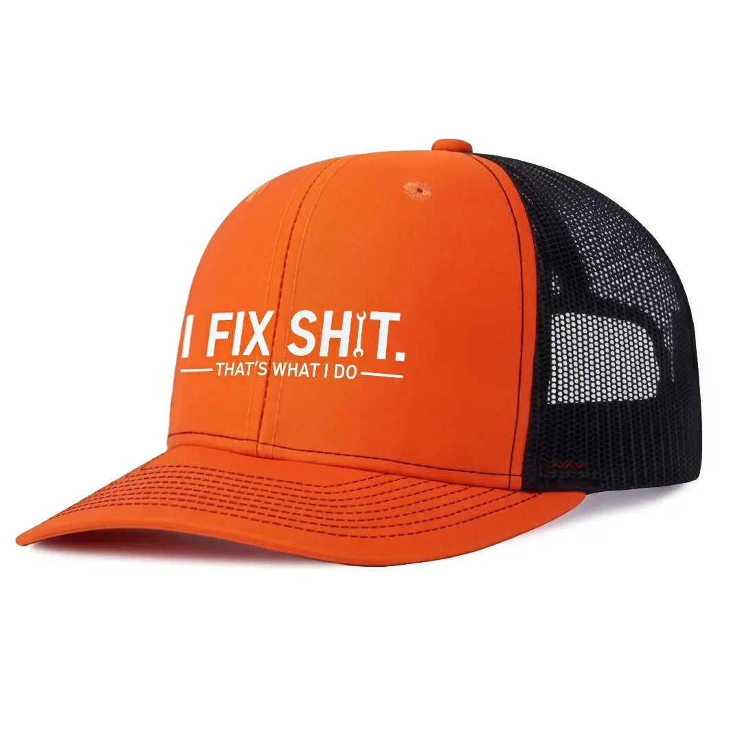 "I Fix Stuff" Unisex Baseball Cap – All-Season Outdoor & Fishing Hat