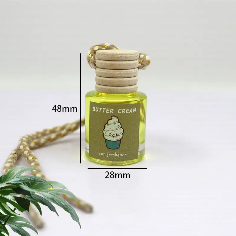 8ML Hanging Scent Oil Diffuser (3-Pack) – Natural Long Lasting Fruit Car Air Freshener