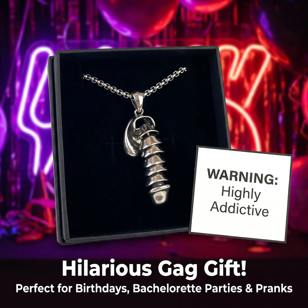 2026 Novel Funny DIY Pendant Necklace – Convertible Keychain & Schoolbag Charm for Parties