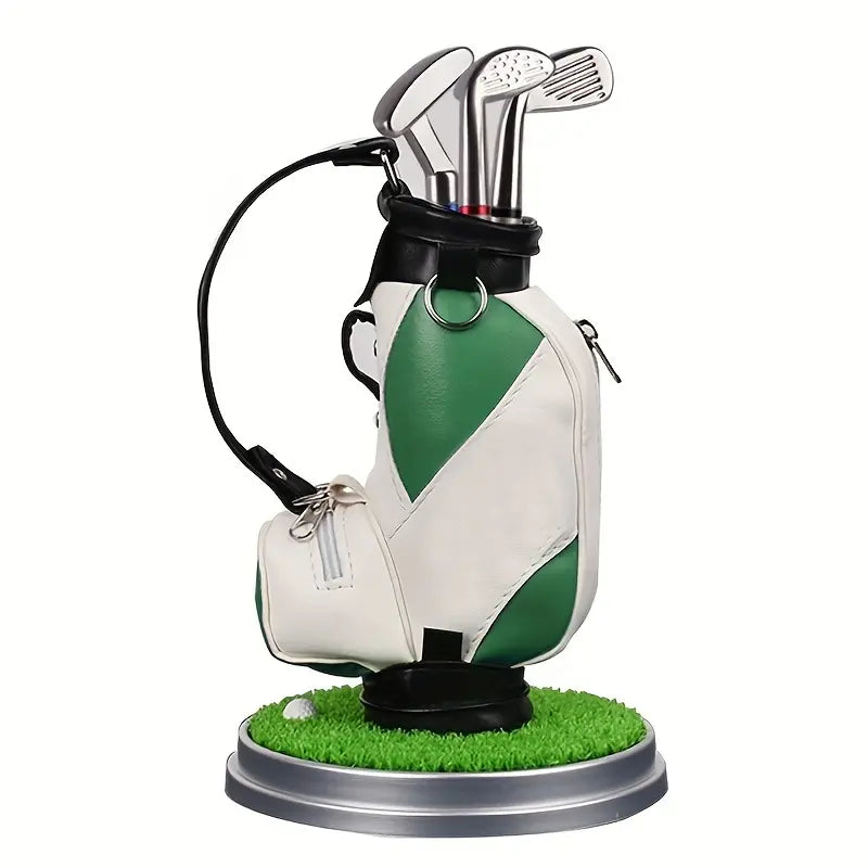 Golf Pen Holder with 3-Pen Gift Set