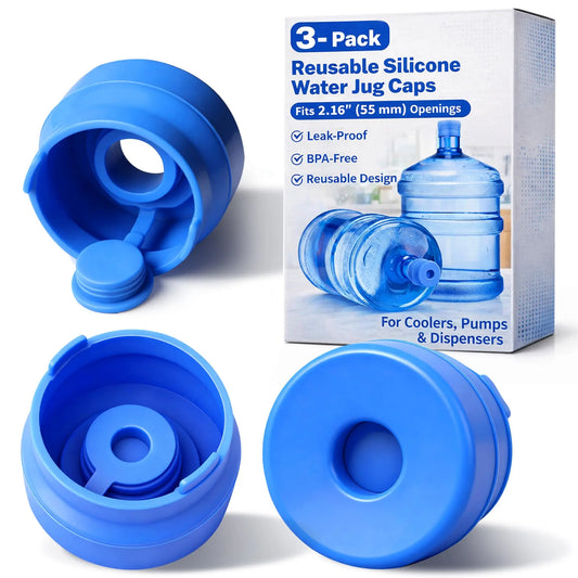 3 & 5 Gallon Water Jug Caps Non-Spill Leak
