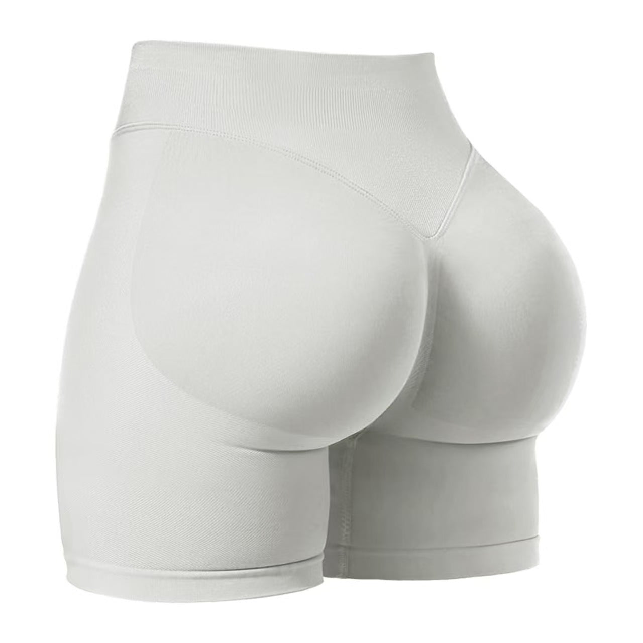High Waist Butt Lifting Sports Shorts – Seamless Sculpting, Squat-Proof & Stretchy for Workout, Yoga & Gym