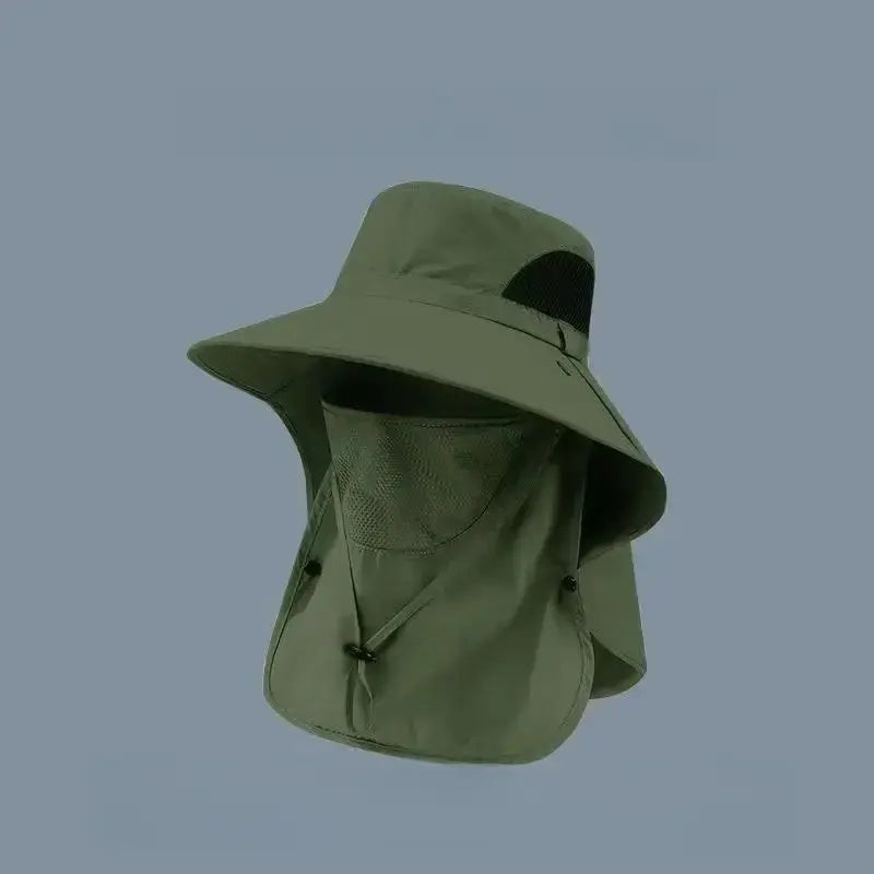 Detachable Sun Hat with Face & Neck Protection