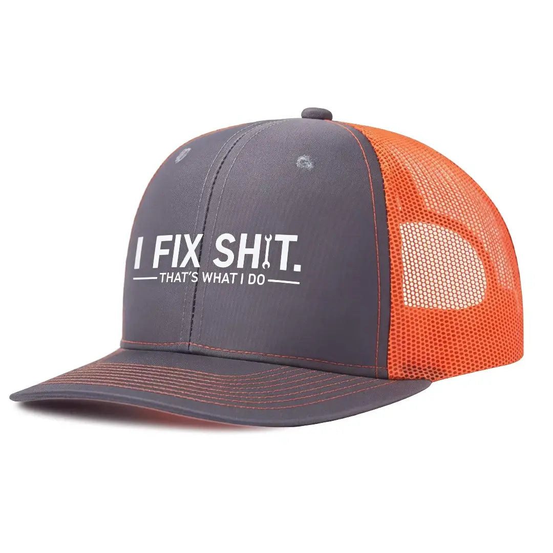 "I Fix Stuff" Unisex Baseball Cap – All-Season Outdoor & Fishing Hat
