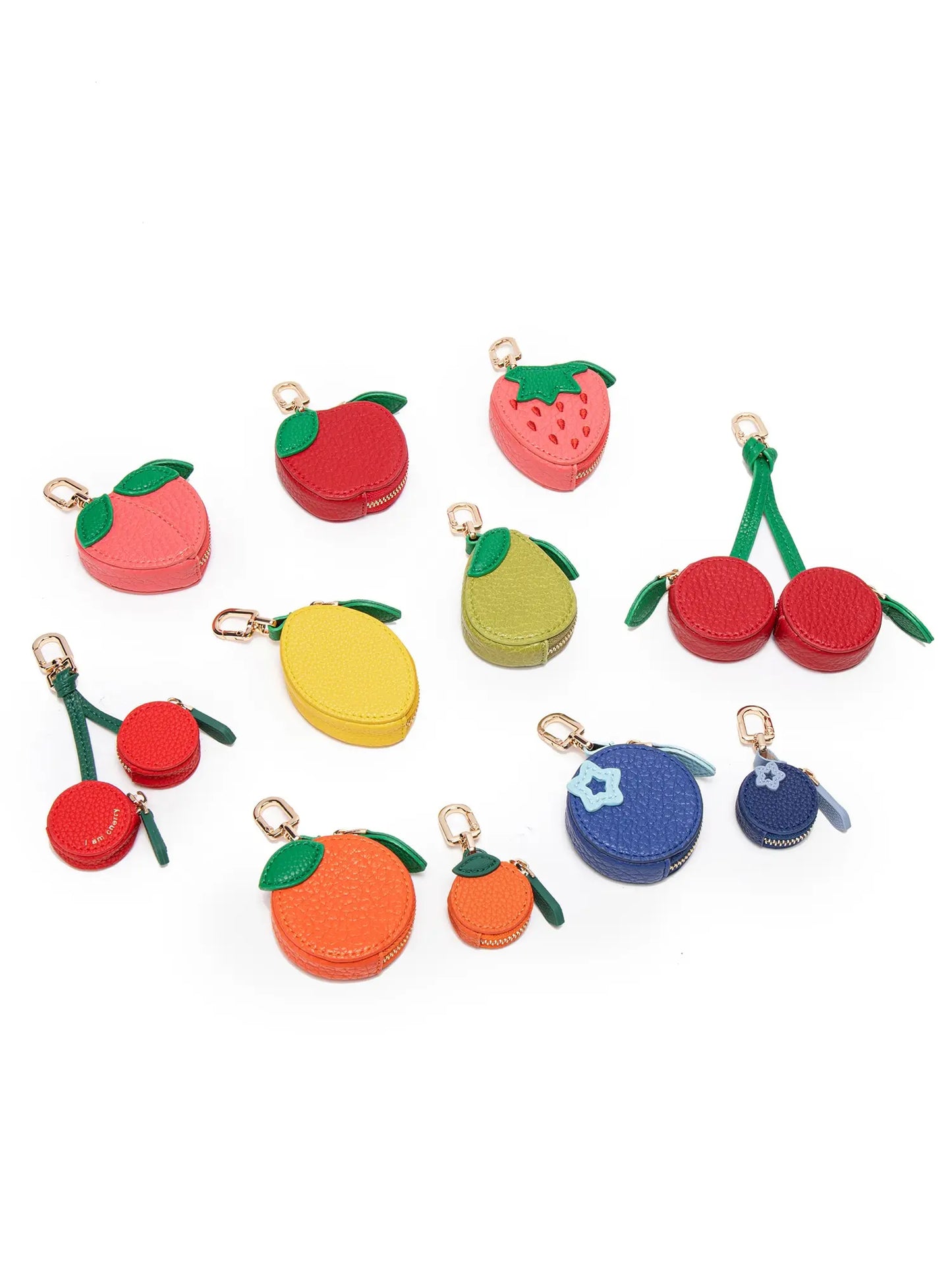 Cute Fruit Bag Charm, Bag Charms For Handbags, Bag Pendant, Adorable Keychain Accessory for Bags and Backpacks, Christmas Gift , 25 fall&winter , All Season Casual Style, Cute Purse Charms, Bag Accessories Charms