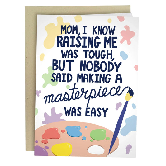 Funny Mother’s Day Greeting Card (5x7") - Includes Kraft Envelope