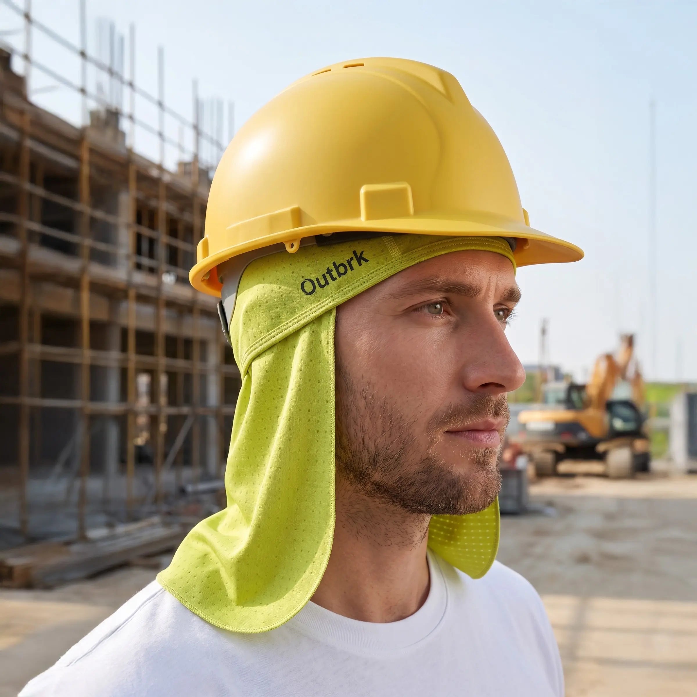 Quick-Dry Cooling Skull Cap with Neck Shade, Sweat-Wicking Sun Protection Headwear for Fishing, Hiking & Outdoor Work