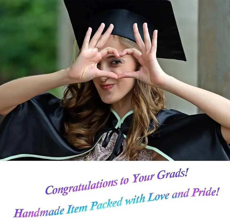 SAM & LORI Graduation Gifts for Her Him Kindergarten Class of 2026 Cool High School College Graduation Gift 5th 8th Grade Teen Girl Boy Bracelet Women Jewelry Cards Middle School Nurse Senior Daughter Student Adjustable Cuffs