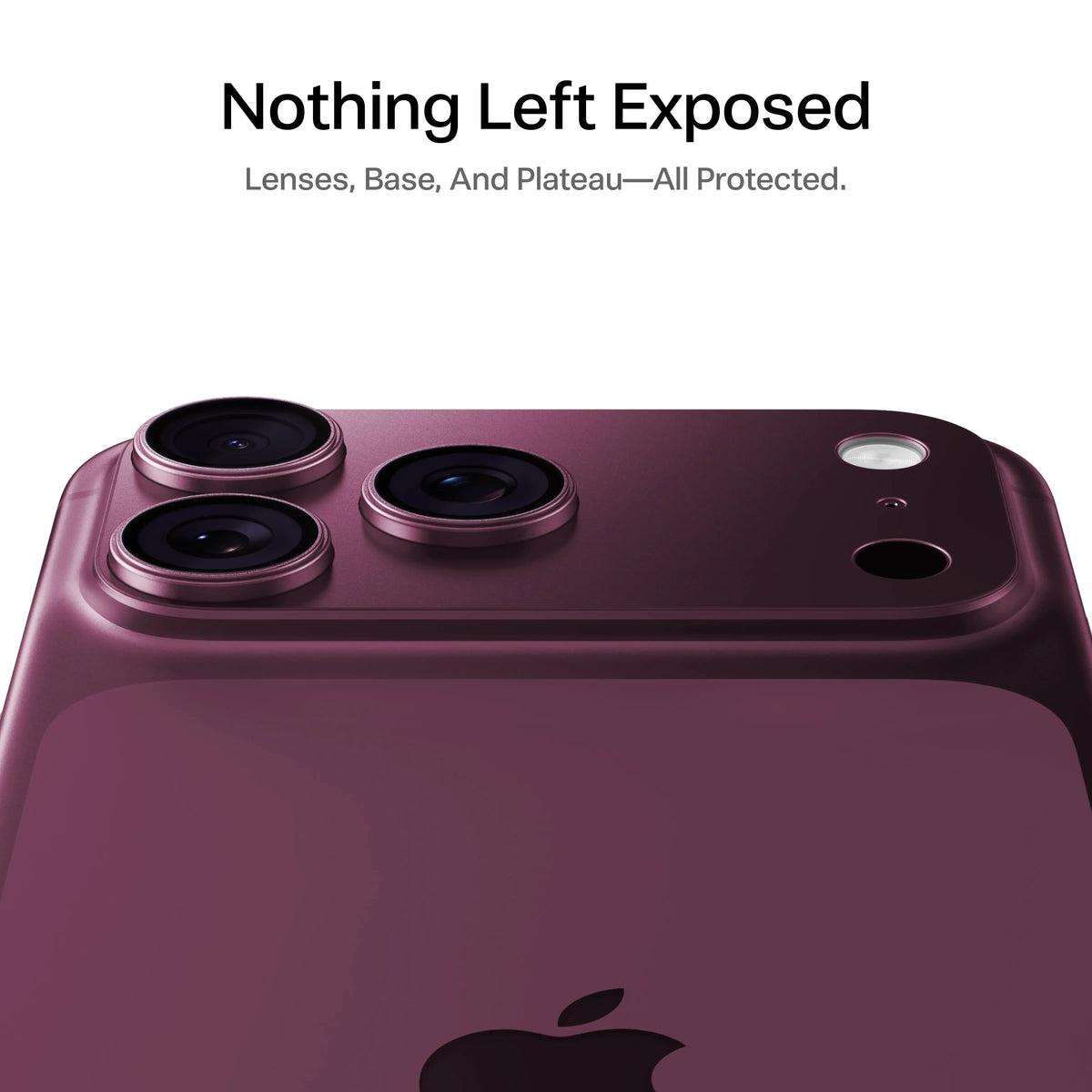 9H+ Tempered Glass Camera Lens & Module Protector for iPhone 17 Series – Shatterproof Cosmic Orange