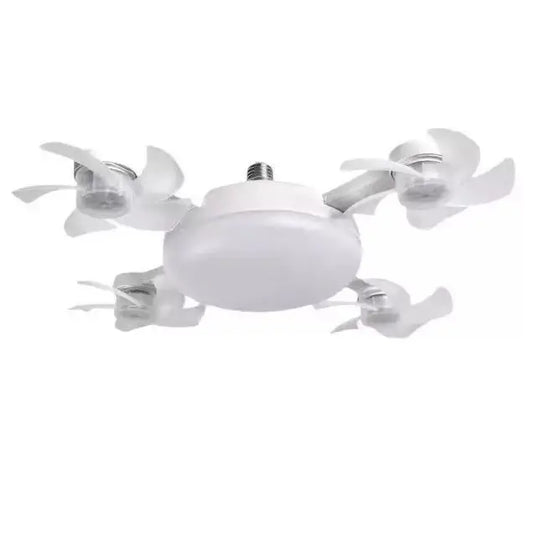[DealsForYouDays] 2026 New E27 Socket Ceiling Fan Light - 2-in-1 Silent LED Fan with Remote Control, Energy-Saving Cooling & Lighting Combo for Home Bedroom