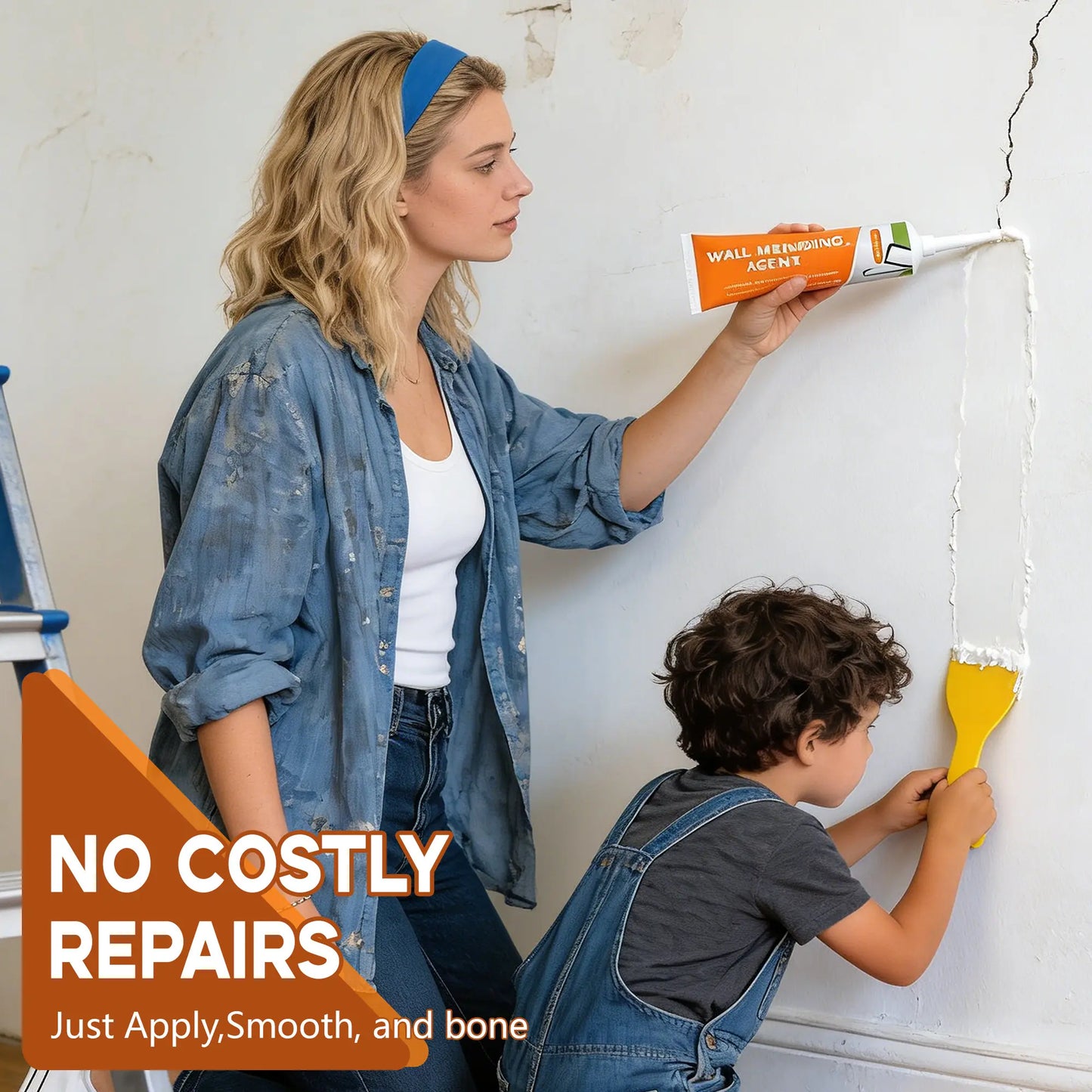Drywall Patch Repair Kit (250g Wall Mending Agent)