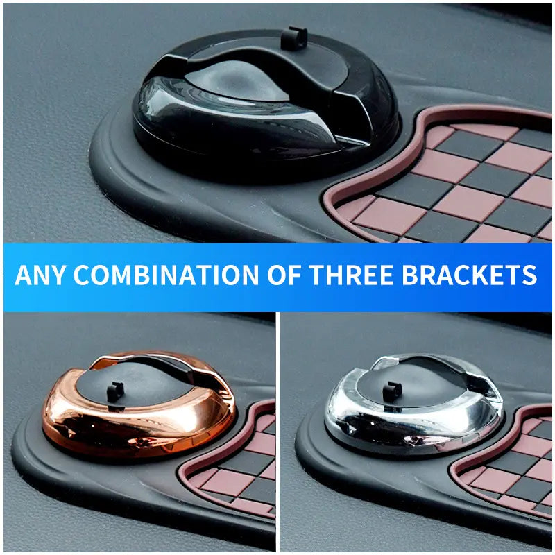 Anti-Slip Dashboard Phone Pad | Multi-Functional Car Mat Holder