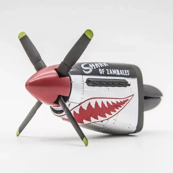 Désodorisant Voiture Avion P-40 Warhawk | Clip de ventilation Vintage Avion de Chasse pour Hommes